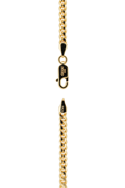 Vermeil Cuban Bracelet - 5mm