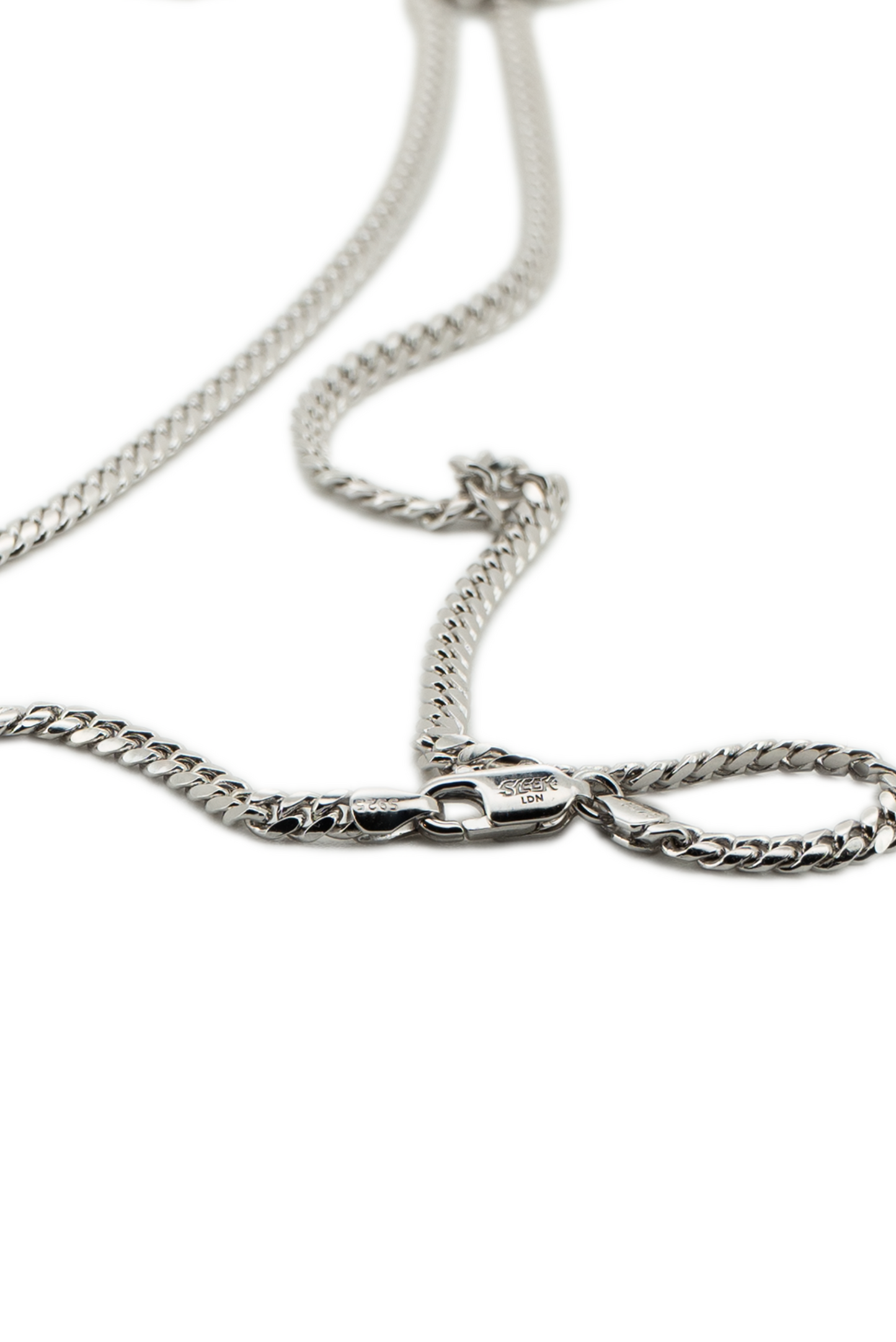 Silver Cuban Chain - 3mm
