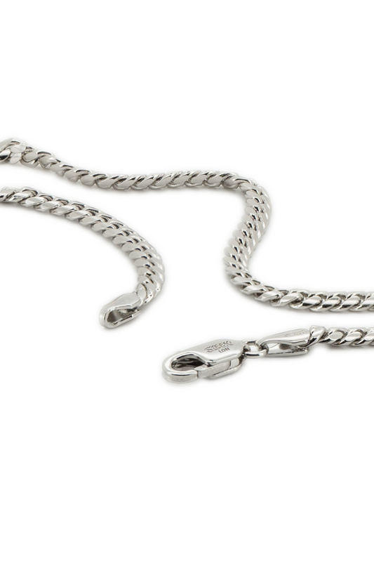 Silver Cuban Chain - 3mm