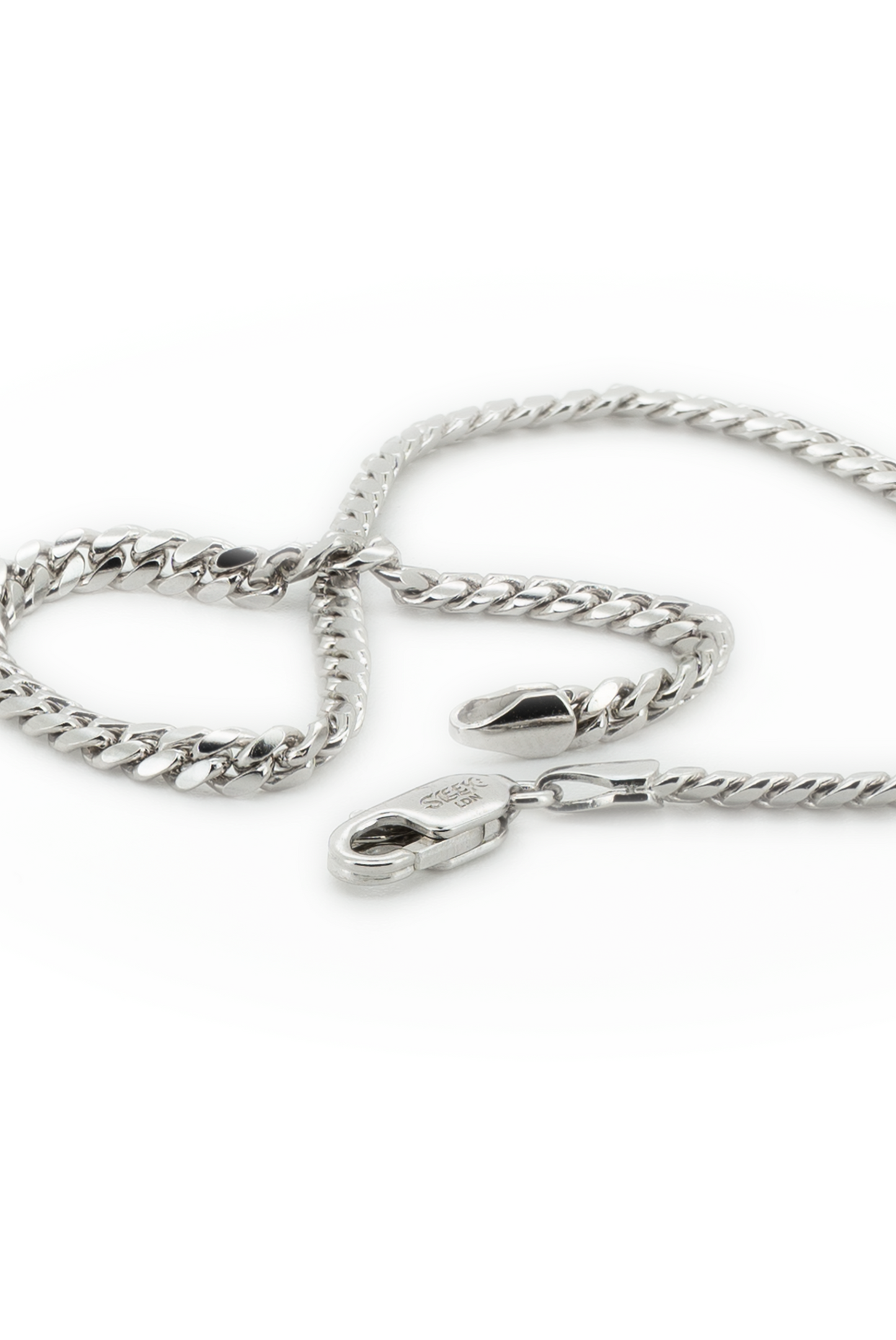Silver Cuban Bracelet - 5mm