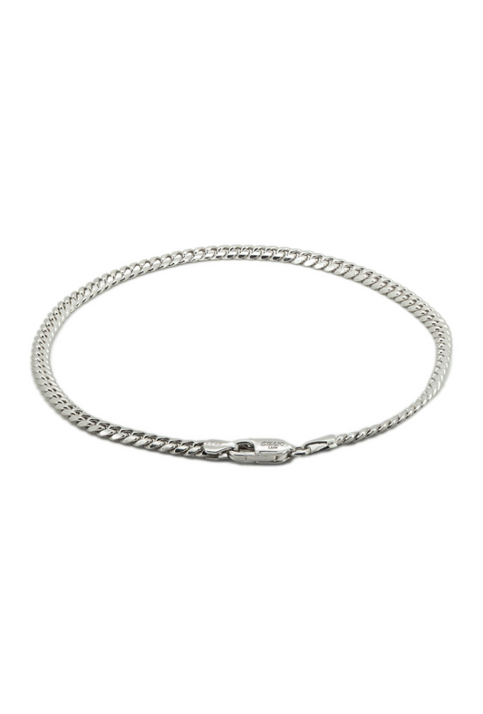 Silver Cuban Bracelet - 5mm